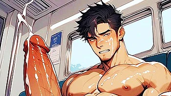 Hentai Anime And Car Toon - Gay Sex On A Public Bus In Amsterdam. Anal And Cumshot Inside With People Watching. Anime Hentai