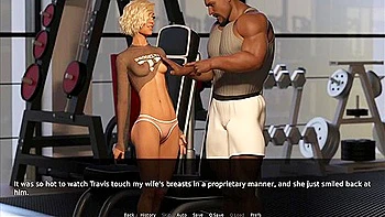 Watching His Hot Wife Fuck Her Trainer In The Gym, Hotwife Loves Bbc So Much - Hotwife 27