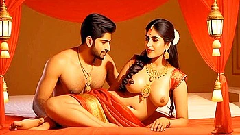 Indian Desi Girl Must Kiss On The Pretext Of Shopping - Car Toon