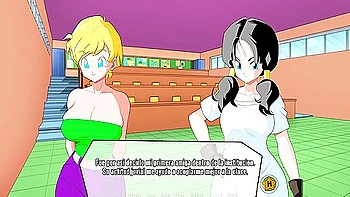 Car Toon In Hybrid Eroventures - Gohan Meeting Videls Hot Friend