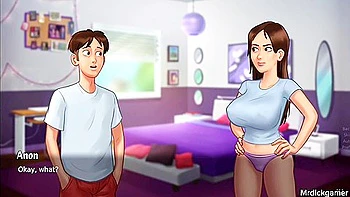 Car Toon - Hot Teen 18+ Bitch Gets Her Tits Squeezed By Her Stepbrother