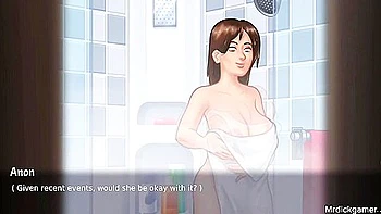 Summertime Saga Hot Milf Sex In Shower