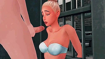 Car Toon In Perverted Futanari Cop