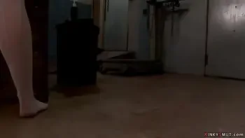 Blonde lesbian anal fucked with toy