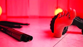 An Alien And Fucked Hard A Mulatto With Big Tits