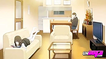 She rubs her tits, licks them, squirts, and cums inside her.