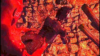 Khajiit Prostrates For Undead Use