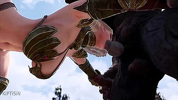 Elf Slut Warrior Was Fucked By A Big Werewolf 1