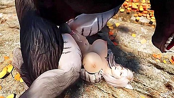 Juicy Cat Girl Fucked By A Crowd Of Werewolves 1