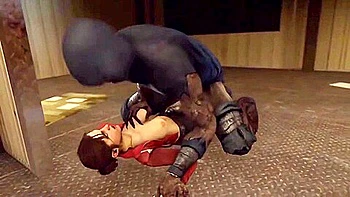 Zoey Gets Pinned By Hunter (sound Edit)