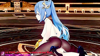 Genshin Impact Keqing Sex With Aether Hot Sexy Hentai Creampie Mmd 3d Blonde Hair Color Edit Smixix