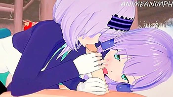 Isekai Wa Smartphone - Elze X Linse Threesome