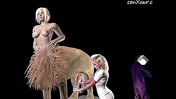 Vr Game - Lion Centaur Sperm Collection