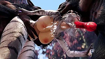 Two Werewolves Fucked A Cute Cat Girl 2