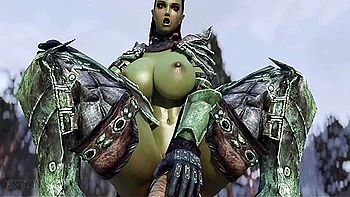 Orc And Nord Warrior Girls Were Fucked By Dragonborn Big Cock 2