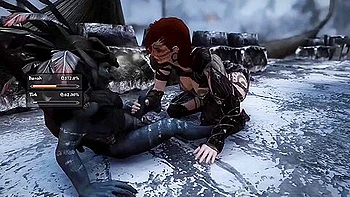 Naughty Skyrim - Encounter With A Very Horny Riekling