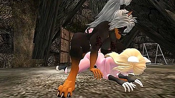 Dobie Meets Pink Red Panda