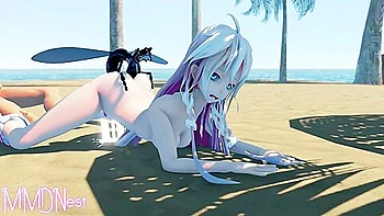 Beach And Insects (by Mmdnest)