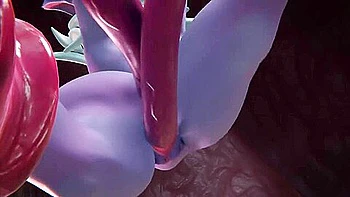 Lol Tristana Fucked By Tentacles