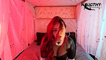 Featuring Christyevanss Big Dildo Video