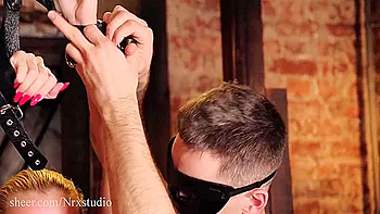 Skinny Gymnasts First Hard Experience