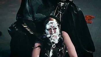 Olive Glass - Batman Betrays To Wonder Woman In One Dumb Woman Were Friends (1080)