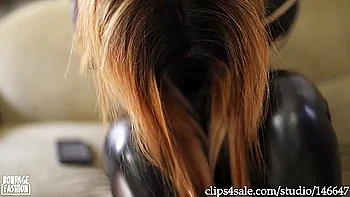 Layla Burglar Bondage Leather Leggings