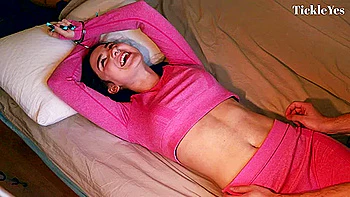 18 year old girl belly tickle