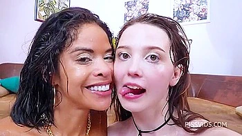 6on2 Wet Gangbang With Two Hot Bitches Akina Asmus & Natasha Rios Get Triple Set Dvp Dap Tp And Fountains Of Piss In Their Mouths From Six Big Cocks Eks471