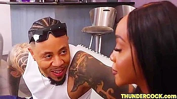 Busty Lily Takes Her Girlfriends Boss Big Cock