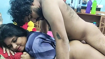 Desi Malayali Couple Hot Ass Kiss Romance In Nighty