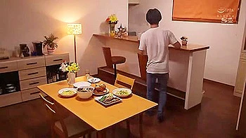 She gets a handjob, a blowjob, cums in her mouth, gets fucked, and gets bukkake'd on her face.