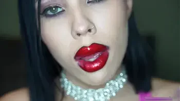 Lip Fetish and Facial - Jasmine Dark