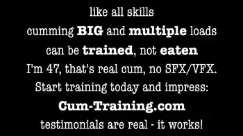 THREE Loads In 1 Minute - HUGE 4K Cumshots YummyCouple