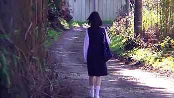 Cute Asian Teen 18+ Shared By Horny Boys In Outdoor Threesome