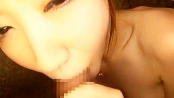 I'll use my hands to give him oral sex, and then I'll ejaculate on his face.