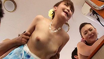Young Japanese Women In Private Sex Party With Business Owners On A Boat, Crazy Japanese Amateur Sex
