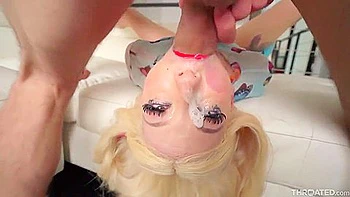 Very Sloppy Deepthroat Action With A Hot Teen 18+