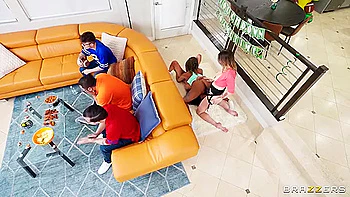 Supersluts Game Day Train - Desiree Dulce & Destiny Mira & September Reign