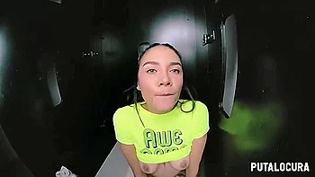 She Swallows Half A Liter Of Semen - Allison Sweet