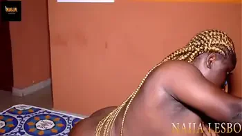 Nigerian Lesbian Queen Pussy on Pussy Right after New Year