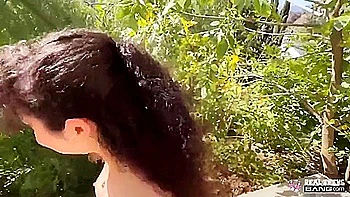 Gets Her Bushy Pussy Slammed