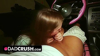 Busty Stepdaughter Returns Her Stepdaddys Favors By Milking His Cock Dry