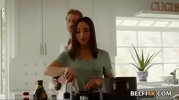 I fucked my wife's hot latina best friend during cooking