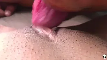 Close Up Khalessi Big Clit Erection Wet Pussy Licking Till Cum In His Mouth