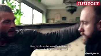 LETSDOEIT - Angel Wicky - Czech Stepsister Nailed On Hotel Shower By Her Brother And His Friend