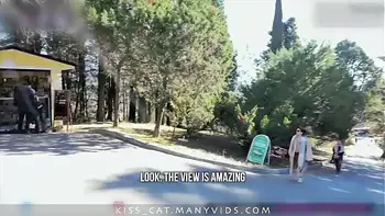 Fuck me in Park for Cumwalk - Public Agent Pickup Russian Student to Real Outdoor Sex / Kiss Cat
