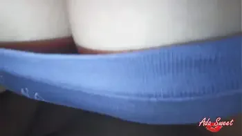 PAWG Babysitter rides until cum - POV