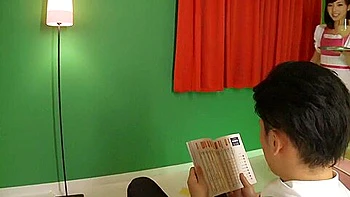 Fabulous Japanese girl Miyuki Yokoyama in Exotic maid, close-up JAV scene