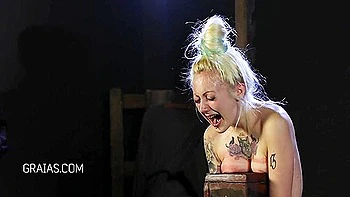 Life With Dr Lomp - Rough Boob Punishment With Whipping And Nailing